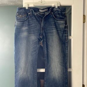 Express kingston classic fit boot cut 36x34